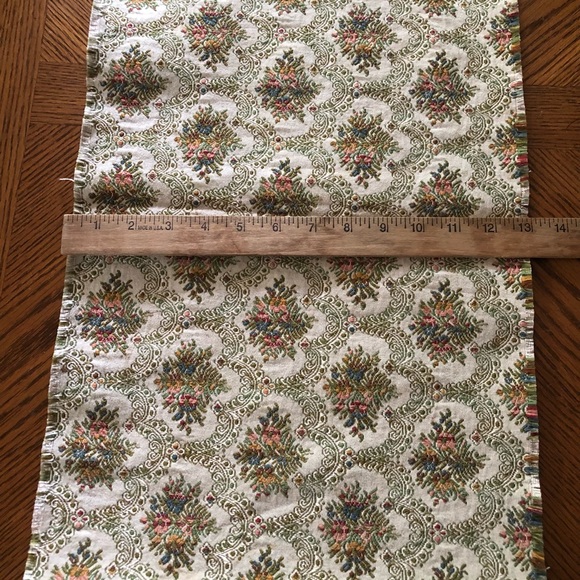 Vintage Tapestry Table Runner ~ REVERSIBLE! - Picture 7 of 13